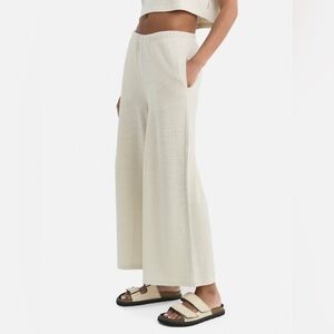 MATE the Label Cream Wide Leg Pants